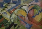 Franz Marc The Lamb painting